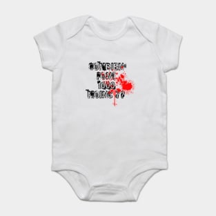 Combien font 1000 moins sept ? Baby Bodysuit